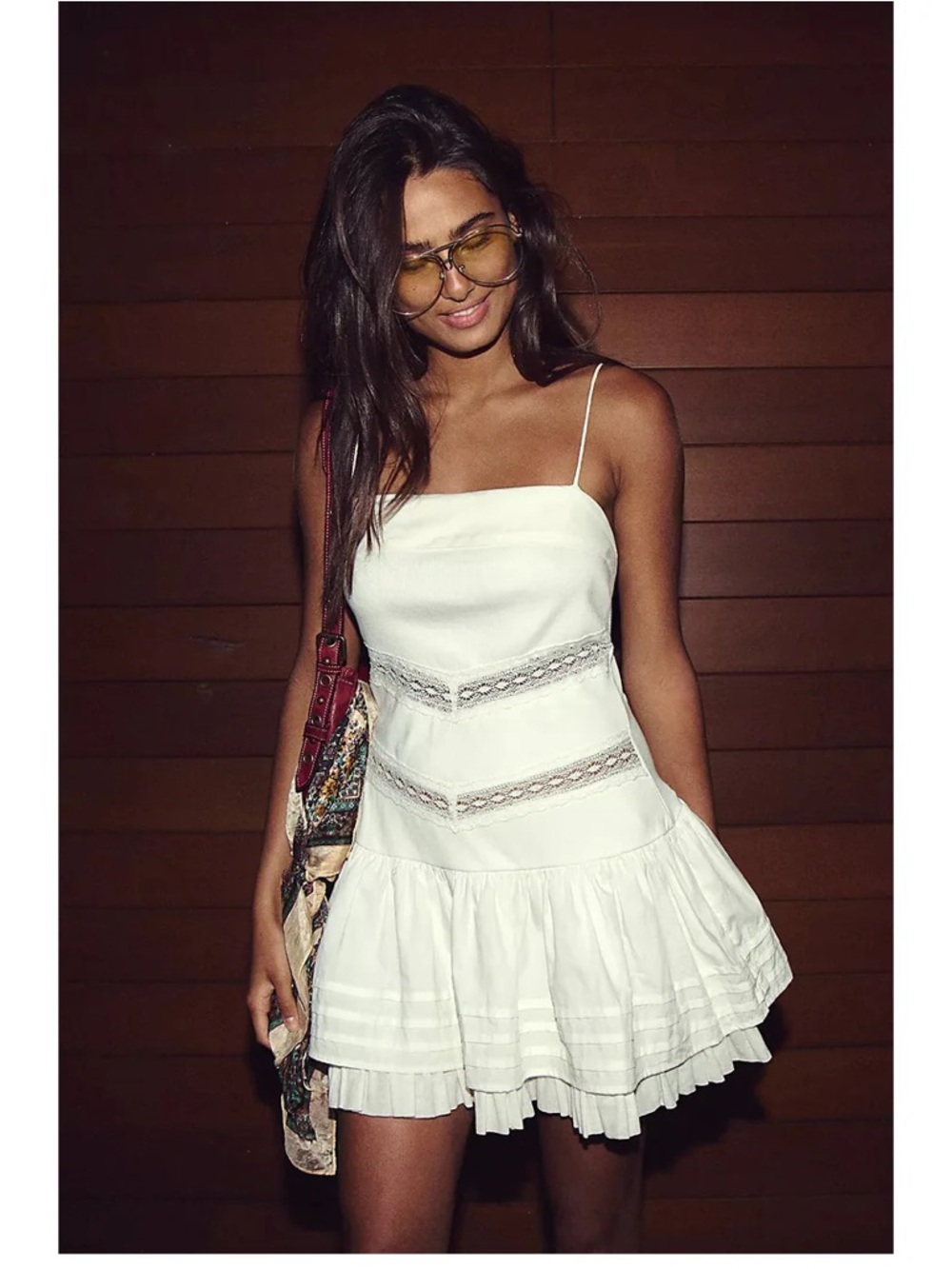 NWT Free People Bliss Beauty Mini Dress Size Small